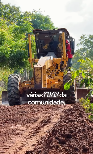 Prefeitura de Bequimão autoriza recuperação de ruas e estrada na comunidade Ponta do Soares